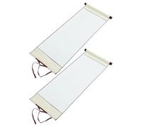 GONMPJZR Scroll Paper 2pcs Blank Hanging Chinese Calligraphy Xuan Painting Supply for Brush Writing Watercolor Artwork Art
