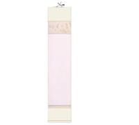 GONMPJZR Scroll Paper Antique Style Blank Hanging - Wax Dyed Xuan, Semi-raw Ready to Write & Hang for Chinese Calligraphy & Wall Decor(Color1,34x175cm)
