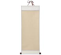 GONMPJZR Scroll Paper Blank Hanging 1pc Chinese Xuan Wall Art for Painting Calligraphy Practice Sheet Mounting Decoration Craft