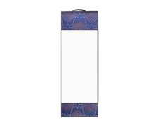GONMPJZR Scroll Paper Vintage Blank Xuan Hanging Retro Painting Calligraphy Vertical Ancient Style Handwriting Creation(Deep Blue,158 * 50cm)