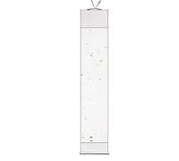 GONMPJZR Scroll Paper Xuan Antique Blank Half Ripe Rice Retro Brush Calligraphy Painting Creation Hanging(B 32x178 cm)