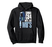 Gonna G84 hasta Que Ella M8's Funny Mechanic CNC Machinist Humor Sudadera con Capucha