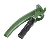 Gonnely Boquilla flexible para depósito de combustible de metal con punta de manguera de plástico, boquilla flexible para bidón de gasolina, bidón de combustible, tubo de salida, boquilla flexible