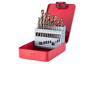 Gonnely Juego de 13 Brocas M35 de Cobalto HSS-Co, 1.5-6.5mm, para Acero Inoxidable, Cobre, Hierro Fundido Galvanizado
