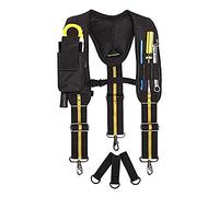 Gonnely Tirantes para cinturón de herramientas,correas ajustables flexibles con hombros acolchados y cómodos en forma de Y para carpintero, electricista, herramientas manuale