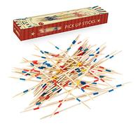 Gonoelec Juego Mikado con 41 Varillas de 30 cm, Juego de Mesa Clásico Familiar, Pick up Sticks Regalo para Niños y Adultos