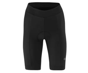 Gonso Essential Shorts Basic W, Culotte corto de ciclismo para mujer, Mallas de ciclismo con badana Dry Up Air, Cintura de gran elasticidad y confort, Ajuste ceñido