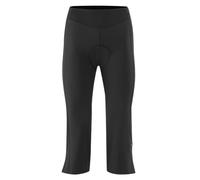 Gonso Essential Tight 3/4 Flared W, Culotte 3/4 de ciclismo para mujer, Mallas de ciclismo con badana Dry Up Air, Cintura de gran elasticidad y confort, Ajuste ceñido