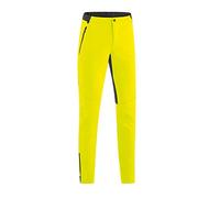 Gonso Odeon Pantalones Cortos de Ciclismo para Hombre, Unisex Adulto, Color Amarillo, Large