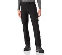 Gonso Portland, Pantalón largo de ciclismo para hombre con cremallera, Repelente al agua y a las manchas, Acolchado Relax Gel Comfort, Corte ancho