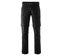 Gonso Portland, Pantalón Largo de Ciclismo para Hombre con Cremallera, Repelente al Agua y a Las Manchas, Acolchado Relax Gel Comfort, Corte Ancho