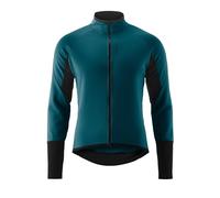 Gonso Road Jacket Softshell 2 M, Chaqueta de ciclismo para hombre, Chaqueta softshell repelente al agua, Cortaviento, G-Shell para un aislamiento térmico óptimo, Ajuste ceñido, Sin PFC