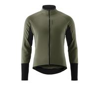 Gonso Road Jacket Softshell 2 M, Chaqueta de ciclismo para hombre, Chaqueta softshell repelente al agua, Cortaviento, G-Shell para un aislamiento térmico óptimo, Ajuste ceñido, Sin PFC