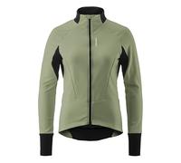Gonso Road Jacket Softshell 2 W, Chaqueta ciclismo mujer, Chaqueta softshell repelente al agua, Cortaviento, G-Shell para un aislamiento térmico óptimo, Corte ajustado, Sin PFC