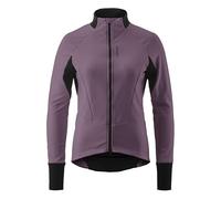 Gonso Road Jacket Softshell 2 W, Chaqueta ciclismo mujer, Chaqueta softshell repelente al agua, Cortaviento, G-Shell para un aislamiento térmico óptimo, Corte ajustado, Sin PFC