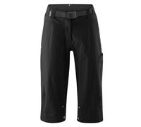Gonso Ruth 3/4, Culotte 3/4 para mujer, Culotte 2 en 1, Culotte abotonable con badana Relax Gel Comfort, Resistente al agua y a las manchas, Corte ancho, Sin PFC