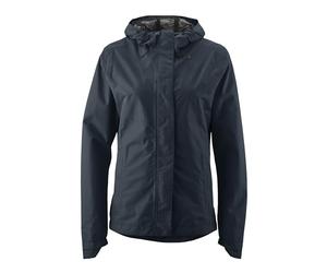 Gonso Save Jacket Essential M, Chaqueta de ciclismo para mujer | Chubasquero impermeable hasta 10.000 mm, Cortavientos, Laminado de 2 capas, Costuras selladas, Ajuste holgado