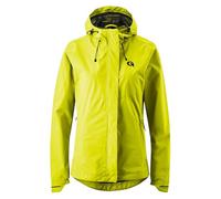 Gonso Save Jacket Essential W, Chaqueta ciclismo mujer, Chubasquero impermeable, Impermeable hasta 10.000 mm y cortaviento, Laminado de 2 capas y costuras selladas, Corte ancho, Sin PFC