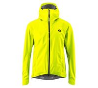 Gonso Save Jacket Trail M, Chaqueta ciclismo hombre, Chubasquero impermeable, Impermeable hasta 10.000 mm y cortaviento, G-Tex, Laminado de 2,5 capas y costuras selladas, Corte ceñido, Sin PFC