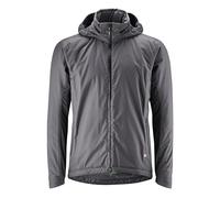 Gonso Save Therm, Chaqueta ciclismo hombre, Chubasquero impermeable, Impermeable hasta 10.000 mm y cortaviento, G-Tex, Aislamiento cálido Primaloft Silver, Corte ancho, Sin PFC