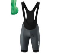 Gonso Sitivo Bib M, Culotte Corto con Tirantes para Hombre, con badana Sitivo Comfort, Elástico de Pierna de Silicona de Alta Elasticidad y Antideslizante, Ajuste ceñido