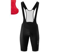 Gonso Sitivo Bib M, Culotte corto con tirantes para hombre, Con badana Sitivo Comfort, Elástico de pierna de silicona de alta elasticidad y antideslizante, Ajuste ceñido