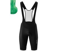 Gonso Sitivo Bib M, Culotte corto con tirantes para hombre, Con badana Sitivo Comfort, Elástico de pierna de silicona de alta elasticidad y antideslizante, Ajuste ceñido