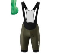 Gonso Sitivo Bib M, Culotte corto con tirantes para hombre, Con badana Sitivo Comfort, Elástico de pierna de silicona de alta elasticidad y antideslizante, Ajuste ceñido