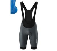 Gonso Sitivo Bib M, Culotte corto con tirantes para hombre, Con badana Sitivo Comfort, Elástico de pierna de silicona de alta elasticidad y antideslizante, Ajuste ceñido