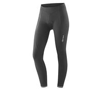 Gonso SITIVO Tight W Cycling Shorts (Long), Mujer, Black/Fire, 36