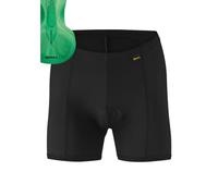 Gonso SITIVO U W Cycling Underpants, Mujer, Black/Bright Green, 44