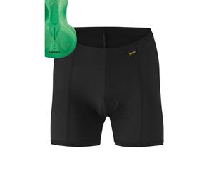 Gonso Sitivo U W, Pantalones de ciclismo para mujer, Se ajusta debajo de todos los culottes de ciclismo, Mallas con almohadilla de asiento Sitivo con elementos de Poron, Ajuste ceñido