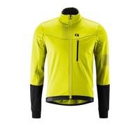 Gonso Valaff, Chaqueta de ciclismo para hombre, Chaqueta softshell repelente al agua, Cortaviento, G-Shell para un aislamiento térmico óptimo, Corte ajustado, Sin PFC