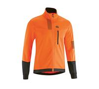 Gonso Valaff, Chaqueta de ciclismo para hombre, Chaqueta softshell repelente al agua, Cortaviento, G-Shell para un aislamiento térmico óptimo, Corte ajustado, Sin PFC