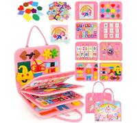 Gontence Busy Board Toddler | Tablero Sensorial para Niños 2 3 4 5 Años - Regalo de Juguetes Educativos Montessori