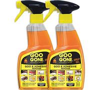 Goo Gone GGHS12 Goo Remover Spray Gel 12 oz, Removes Chewing Gum, Grease, Tar, Stickers, Labels, Tape Residue, Oil, Blood, Lipstick, Mascara, Shoe polish, Crayon, etc. by Goo Gone