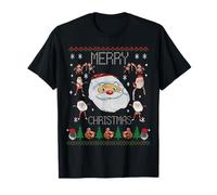 Goo Goo Gaga Papá Noel Feo Navidad Camiseta