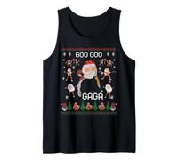 Goo Goo Gaga Papá Noel Feo Navidad Camiseta sin Mangas