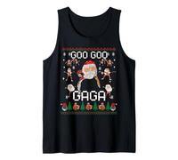 Goo Goo Gaga Papá Noel Feo Navidad Camiseta sin Mangas