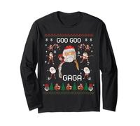 Goo Goo Gaga Papá Noel Feo Navidad Manga Larga