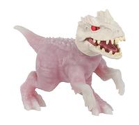 Goo Jit Zu Heroes Indominus Rex Figura de dinosaurio elástica y suave, Chomp Attack, más de 10 cm