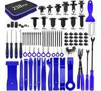 GOOACC 238 Piezas de Herramienta de extracción de molduras, Juego de Clips de retención de Parachoques de Pasador de Empuje automático, Herramienta de extracción de terminales de fijación, Clips de