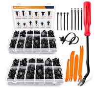 GOOACC 480 clips de retención de parachoques con removedor de sujetadores, remaches de plástico para coche, kit de retención, clips de panel de ajuste de puerta para Toyota GM Ford Honda Acura