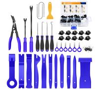 GOOACC - Juego de 88 herramientas para quitar molduras, pasadores de presi n para parachoques, clips de retenci n, herramienta para quitar termin