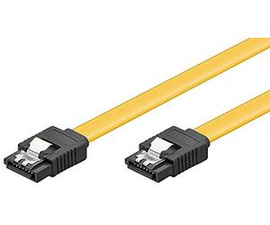 Goobay 0.70m HDD SATA cable de SATA 0,70 m Amarillo - Cable SATA