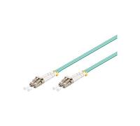 Goobay 10m LC-LC OM3 cable de fibra optica Azul - Cable de fibra óptica (10 m, OM3, LC, LC, Macho/Macho, Azul)