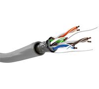 Goobay 15012 cable de red gris 100 m cat5e f/utp (ftp)