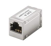 Goobay 15217 RJ45 Modular Kupplung/Conector, Cat 6, Color Negro