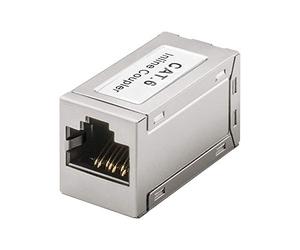 Goobay 15217 RJ45 Modular Kupplung/Conector, Cat 6, Color Negro