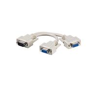 Goobay 1x SVGA/2x SVGA cable VGA VGA (D-Sub) 2 x VGA (D-Sub) Gris - Cables VGA (VGA (D-Sub), 2 x VGA (D-Sub), Gris, Macho/Hembra)